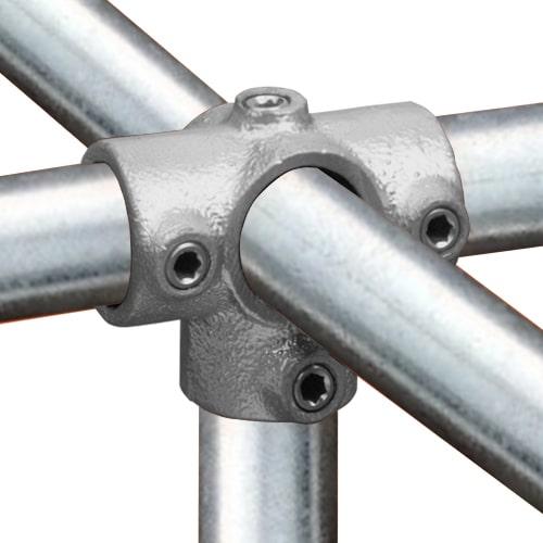 Buiskoppeling T-Stuk met zij-uitgang-C / 33,7 mm